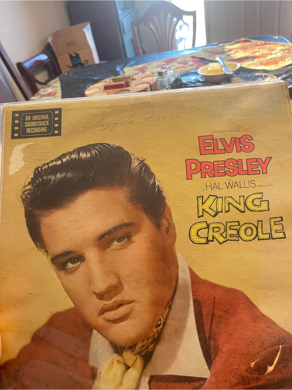 ELVIS PRESLEY - KING CREOLE - 1962 LP VINYL RECORD